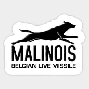 Malinois  - Belgian shepherd - Mechelaar Sticker